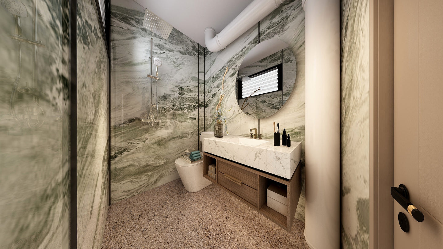 [SPECIAL] TW9020 Sierra | Resale HDB Bathroom Makeover