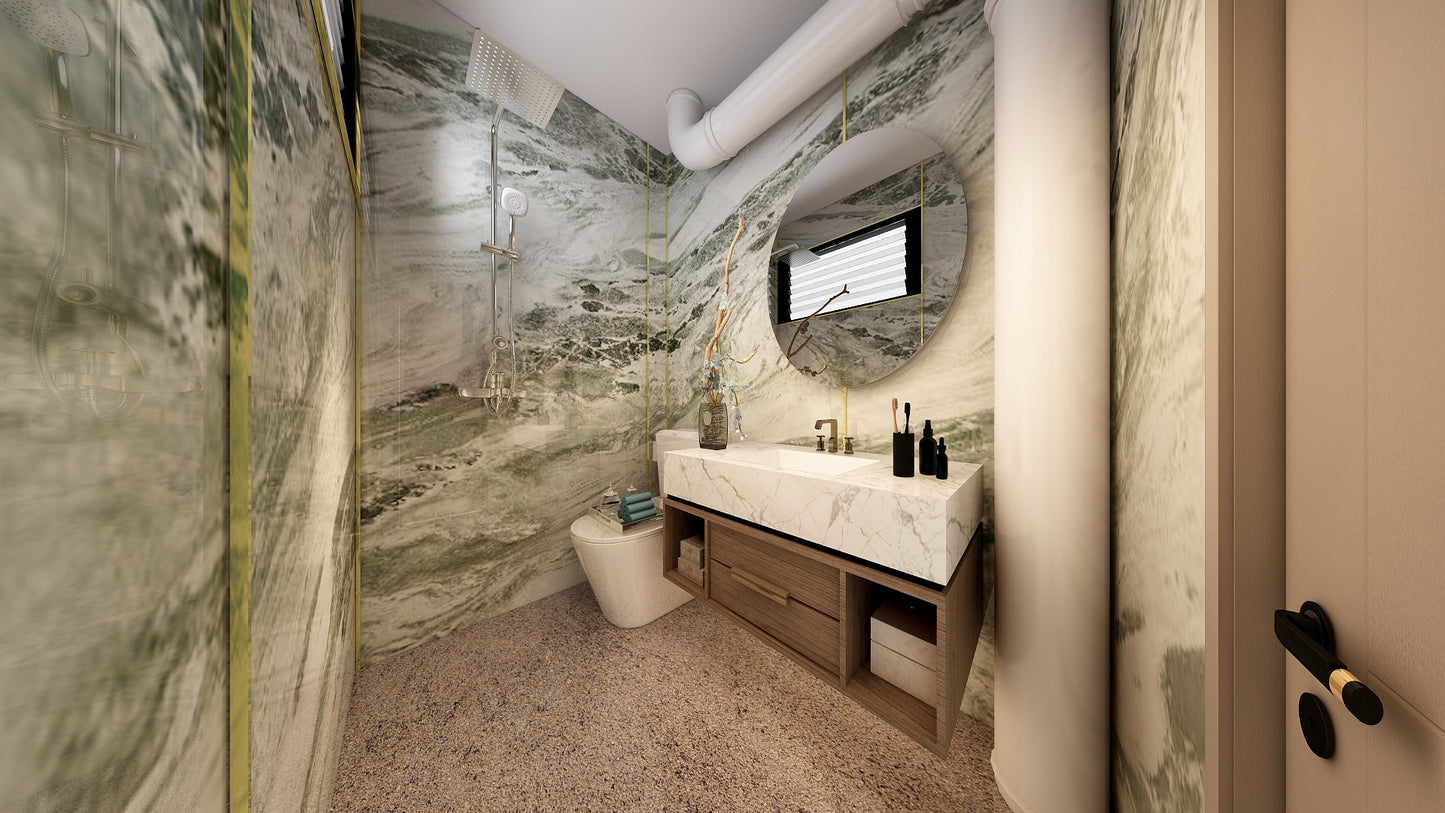 [SPECIAL] TW9020 Sierra | Resale HDB Bathroom Makeover