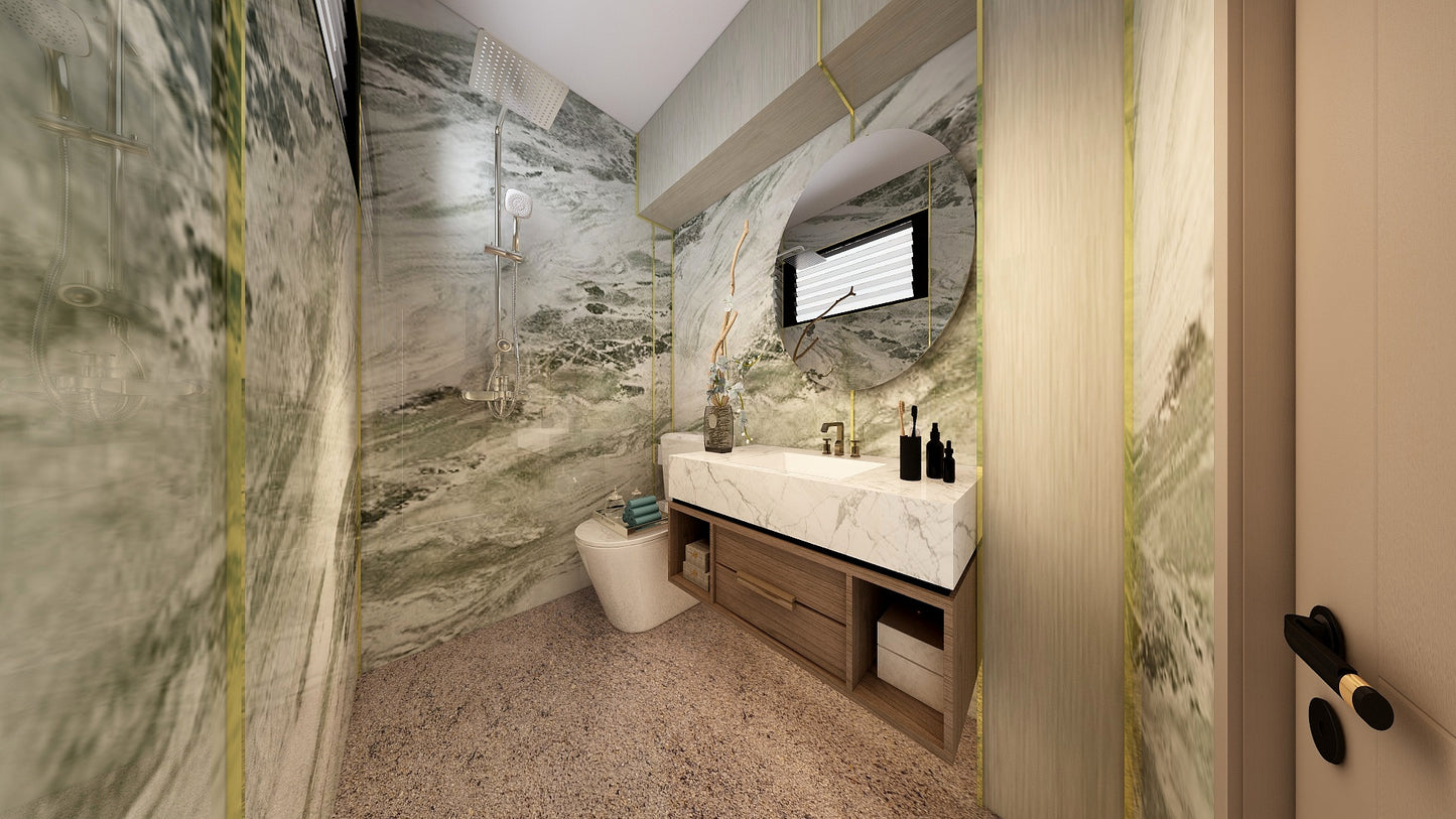 [SPECIAL] TW9020 Sierra | Resale HDB Bathroom Makeover
