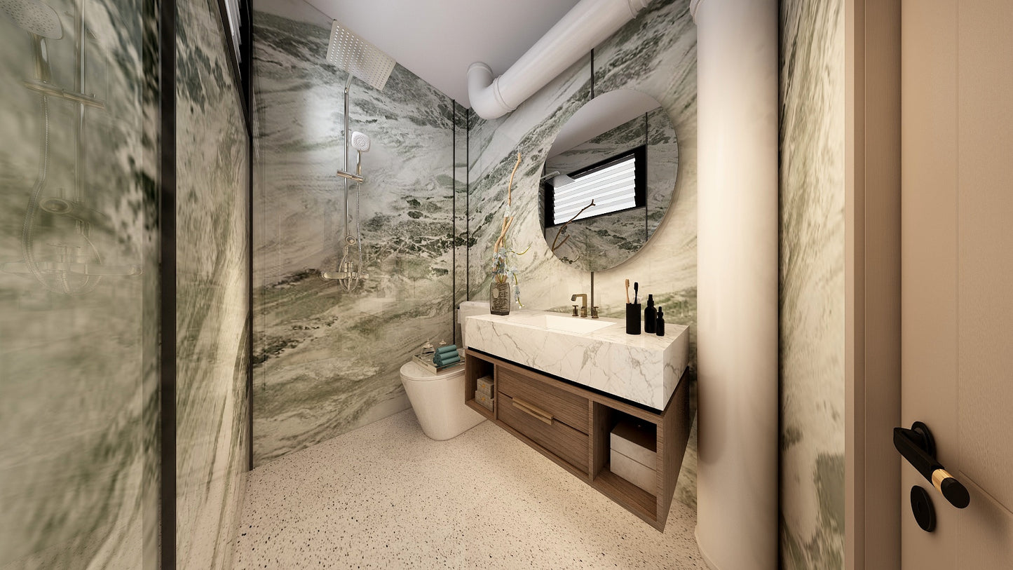 [SPECIAL] TW9020 Sierra | Resale HDB Bathroom Makeover