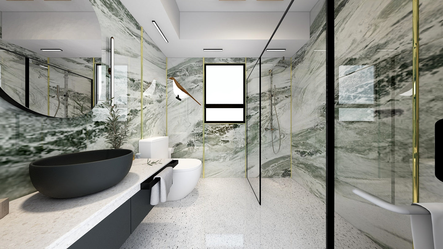[SPECIAL] TW9020 Sierra | HDB BTO Bathroom Makeover
