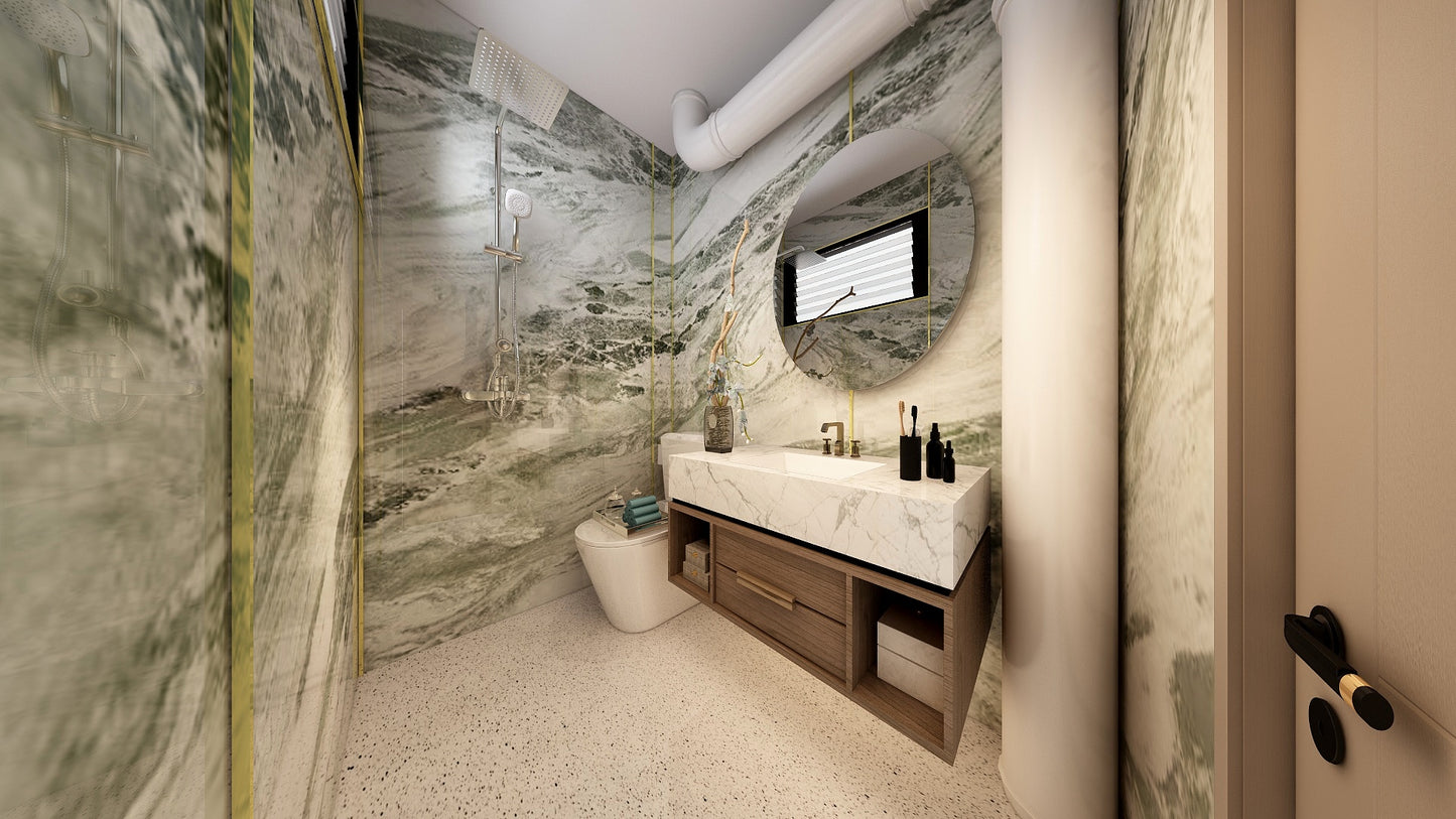 [SPECIAL] TW9020 Sierra | Resale HDB Bathroom Makeover