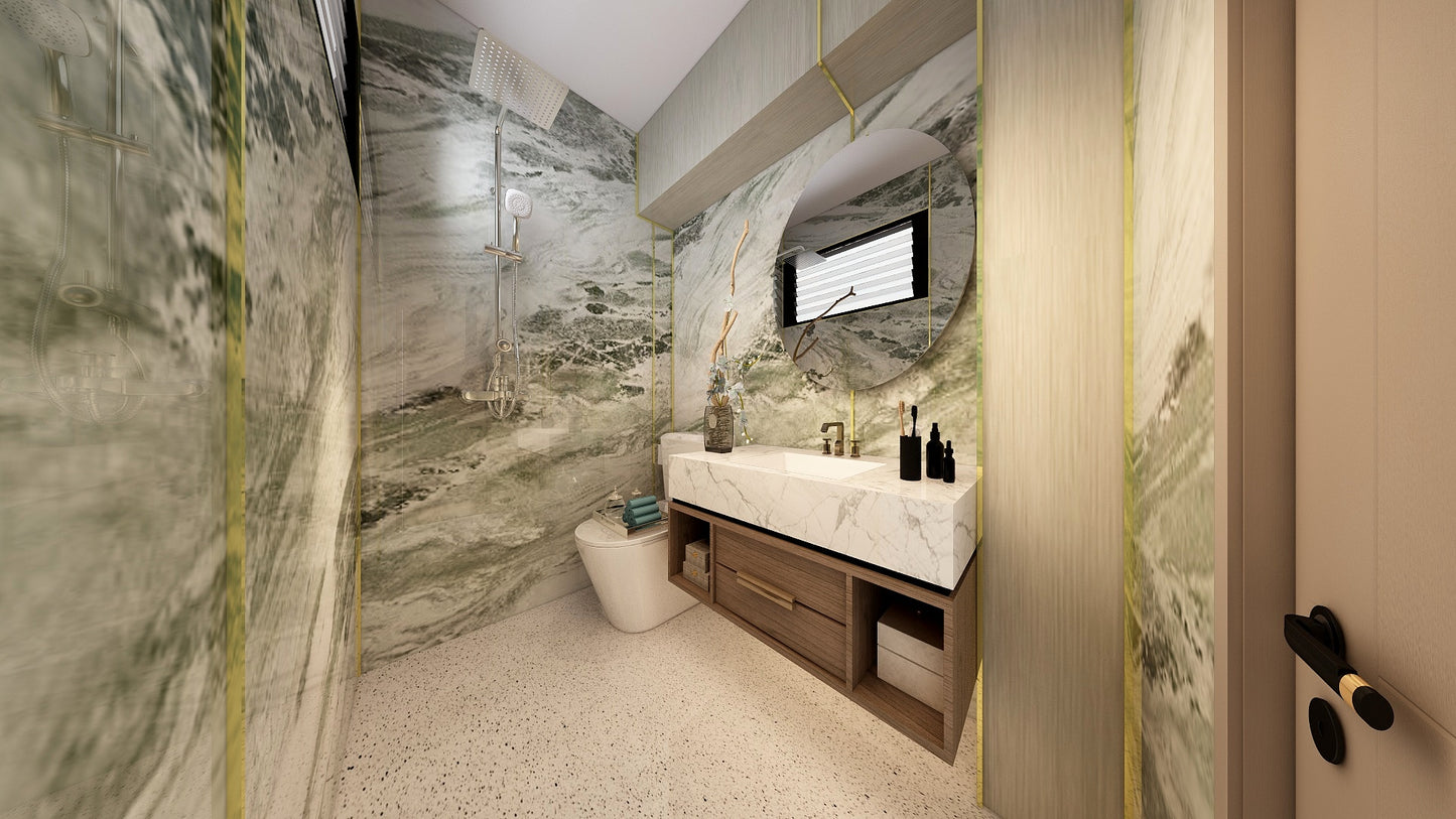 [SPECIAL] TW9020 Sierra | Resale HDB Bathroom Makeover